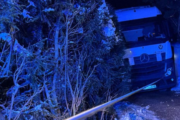 В Австрии навигатор завел фуру белоруса в ловушку